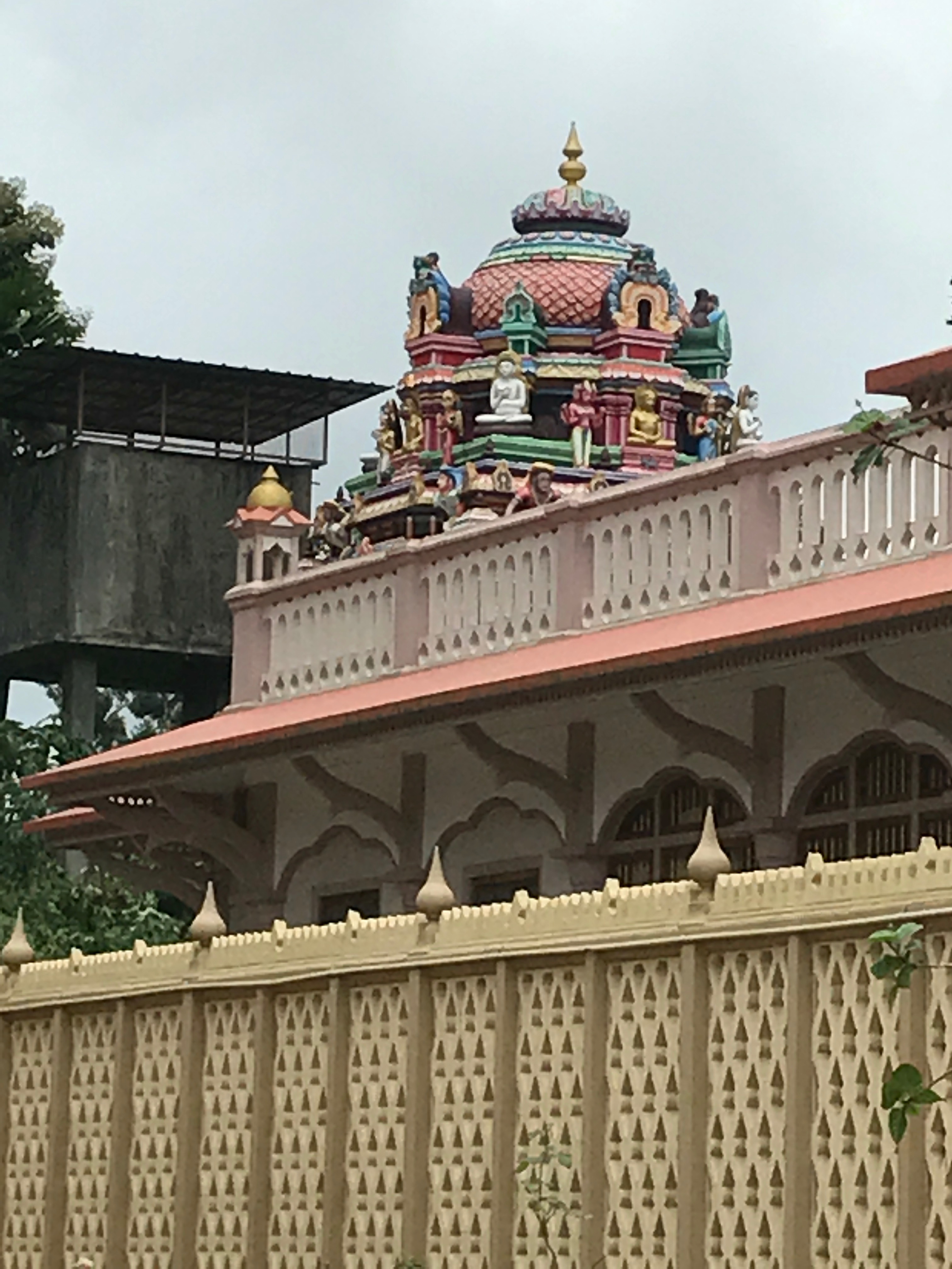 Anantnatha Swami Jain temple shikhara rising into the Indian sky